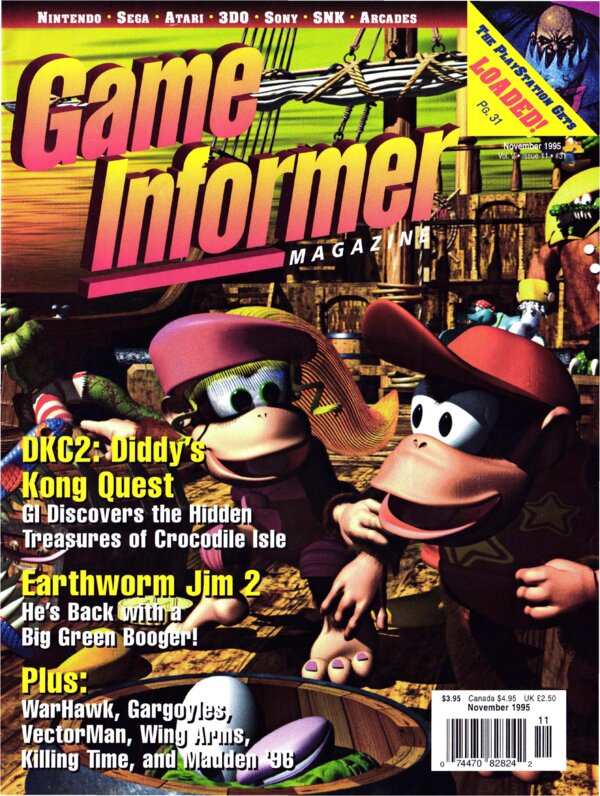 Game Informer Issue 31 (November 1995) cover